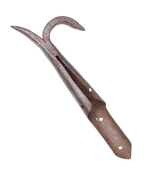 EIGHTEENTH CENTURY STEEL PIKE HEAD