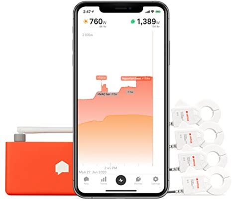Sense Energy Monitor with Solar – Track Electricity Usage and Solar Production in Real Time ...