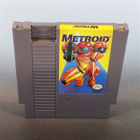 Nintendo NES - Metroid Cartridge - Yellow Label Variant - Brought to ...