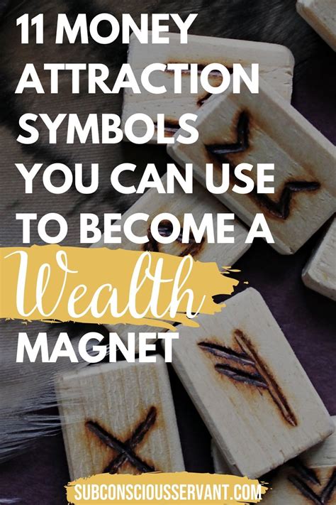 11 Money Attraction Symbols You Can Use To Attract Wealth | Healing ...