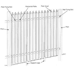 Palisade Fencing