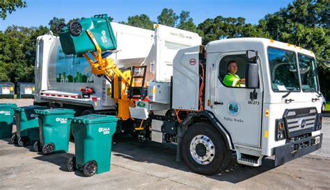 New electric garbage trucks in Ocala may surprise some homeowners