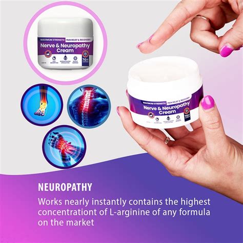 Nerve and Neuropathy Relief Cream by Nerve Spa : natural pain relief cream