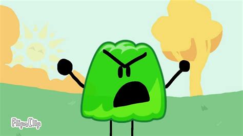 BFB Angry Gelatin And Fries Crying - YouTube
