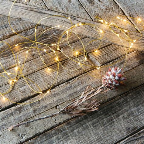 Gold String Lights Garland | Graham & Green