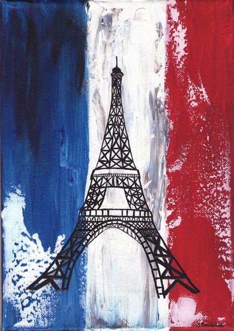 French Flag Painting at PaintingValley.com | Explore collection of French Flag Painting