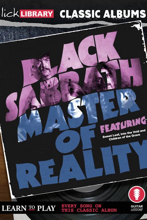 Classic Albums - Master Of Reality | Store | LickLibrary