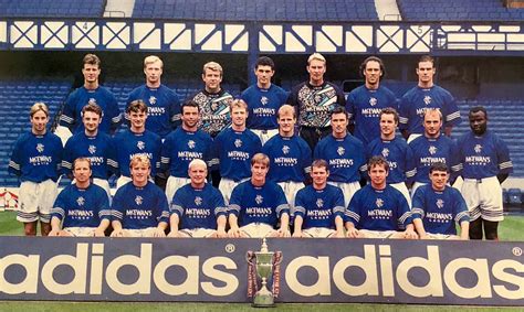 Rangers team group in 1995-96. Glasgow Rangers Football, Football Team ...