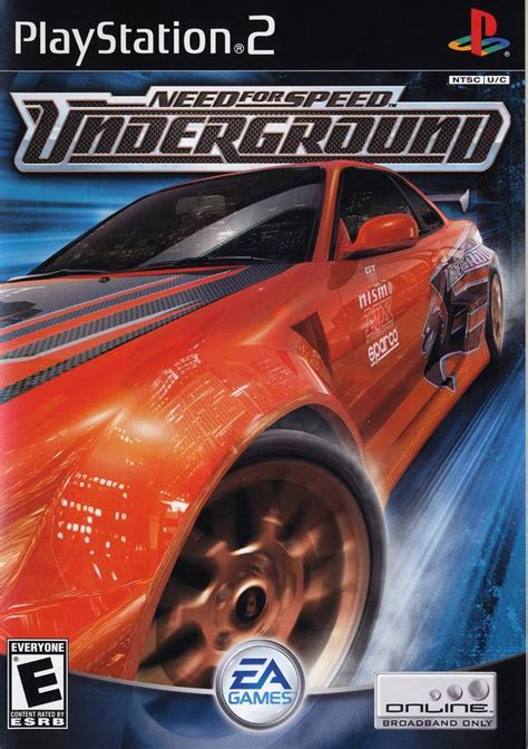 Need for Speed Underground Sony Playstation 2 Game