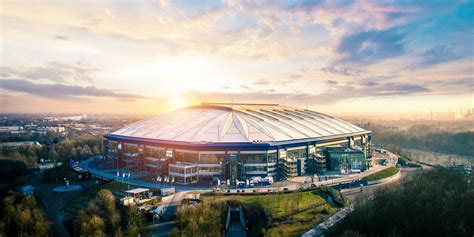 Veltins Arena Retractable Pitch