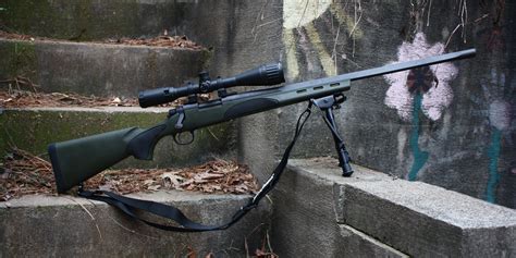 Sniper rifle remington 700 vtr military police swat weapon gun ...