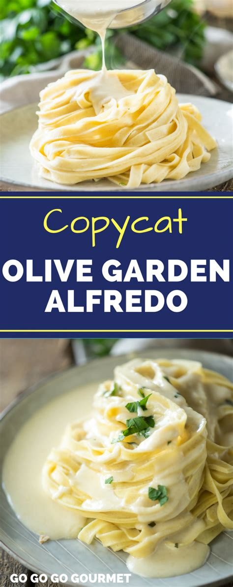 BEST Olive Garden Alfredo Recipe - Easy Copycat Alfredo Sauce Recipe