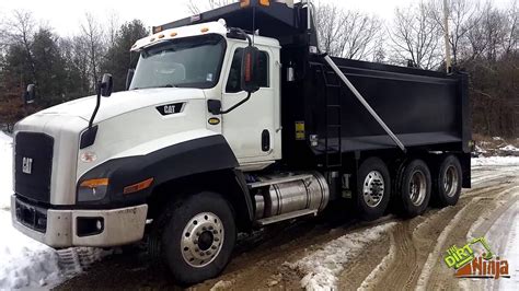 Cat CT660 Dump Truck In-Depth Walk-Around - YouTube