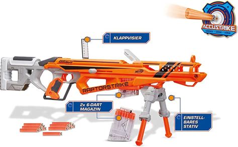 Nerf - N-Strike Elite accustrike raptorstrike — Juguetesland