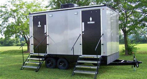 Portable toilets, porta potty, portable luxury restrooms trailers ...