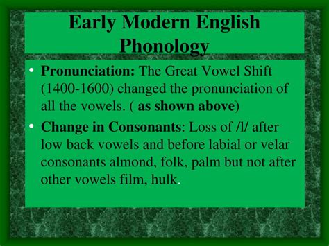 PPT - The Early Modern English PowerPoint Presentation, free download ...