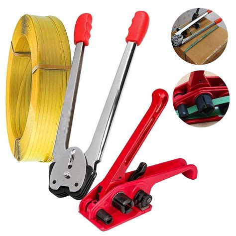 Buy Packaging Strapping Banding Tensioning Tool - Sealer Tool Heavy Duty PP Plastic Strapping ...