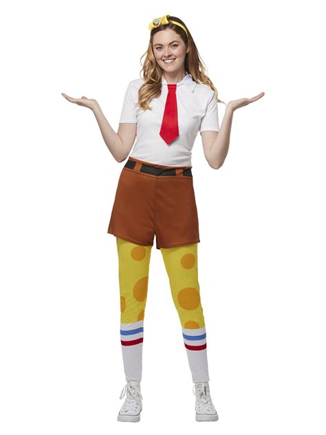 Women's SpongeBob Squarepants Costume - PartyBell.com