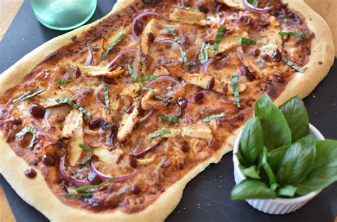 BBQ Chicken Pizza | With Two Spoons