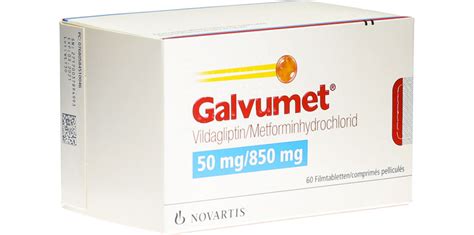 Galvumet (Vidagliptin + Metformin) 50mg + 1000mg, 50mg + 500mg, 50mg + 850mg - AntiDiabeticMeds