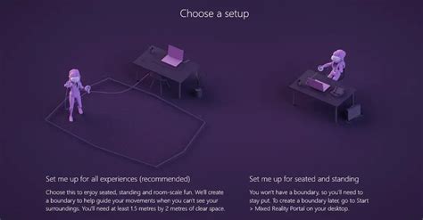 Windows Mixed Reality will Let you Setup Boundaries to use the Headsets & Experiences