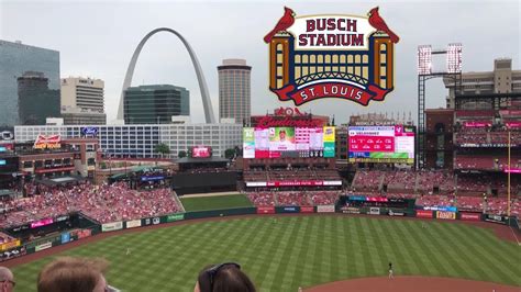 Busch Stadium (St Louis Cardinals) Tour & Review with The Legend - YouTube