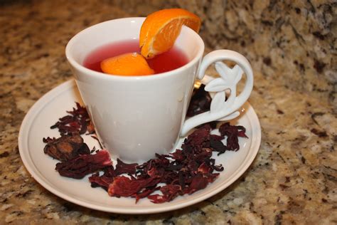 The Orange Shop: Orange, Basil Hibiscus Tea