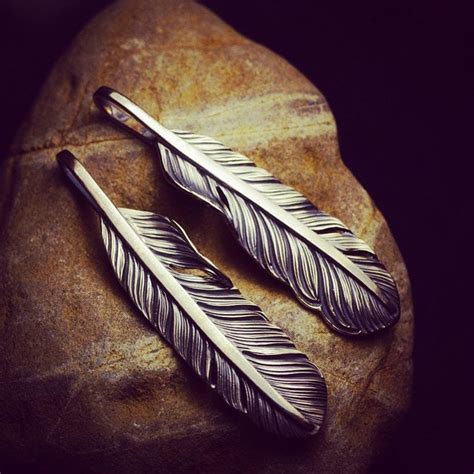 sterling silver feather pendant engraving, tribal jewelry for women ...