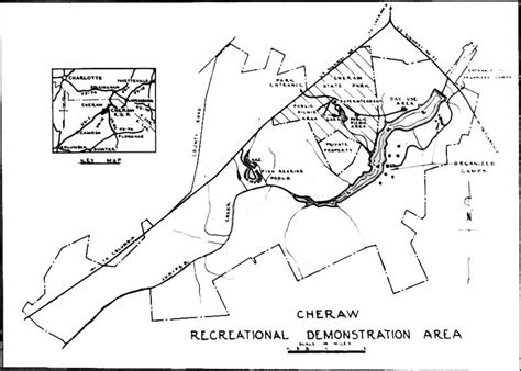 Cheraw State Park Map