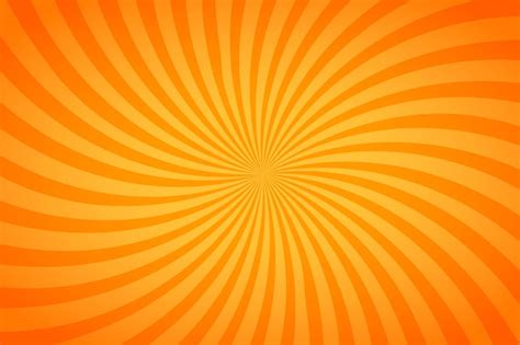 Premium Vector | Bright orange and yellow stripes, twisted background