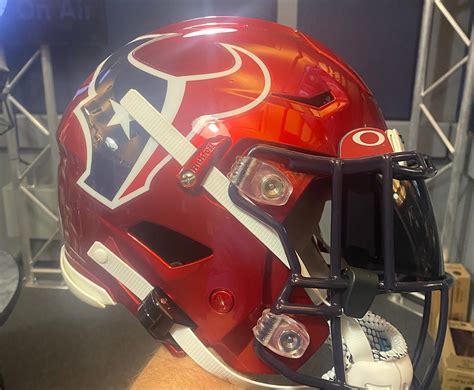 Texans Announce New Battle Red Helmet for November 3rd Home Game ...