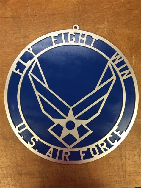 U.S. Air Force // Metal Art // Medallion by RedDoorLaserGraphics ...