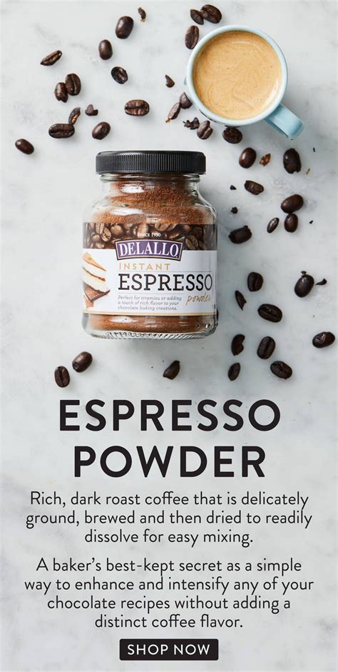 Instant Espresso Powder | Espresso powder, Espresso powder recipes, Chocolate baking