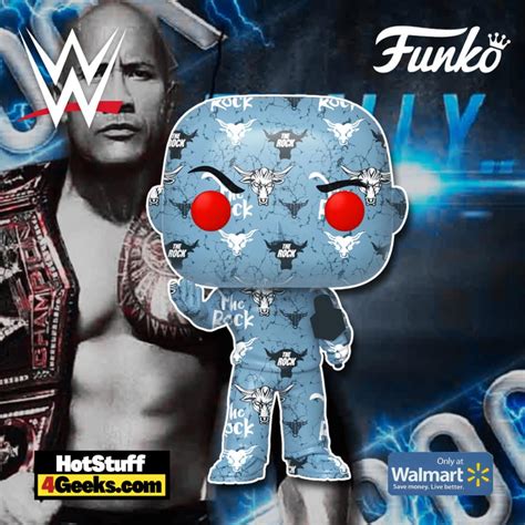 2021 NEW WWE - The Rock Funko Pop! Art Series - Exclusive