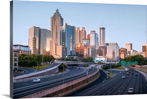 Atlanta City Skyline From The North Side, Georgia Wall Art, Canvas Prints, Framed Prints, Wall ...