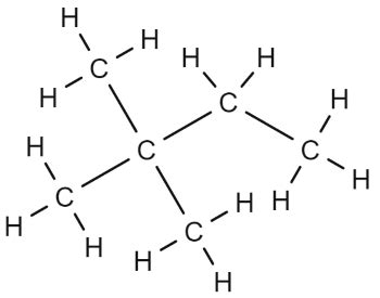 Draw the structure of 2,2-dimethylbutane. | Study.com