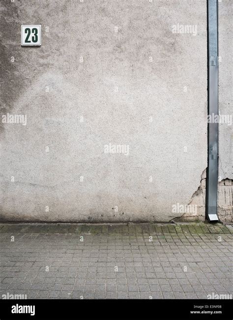 Empty street wall background, texture Stock Photo - Alamy