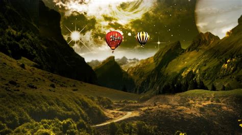 Fantasy landscape 1280 x 720 HDTV 720p Wallpaper