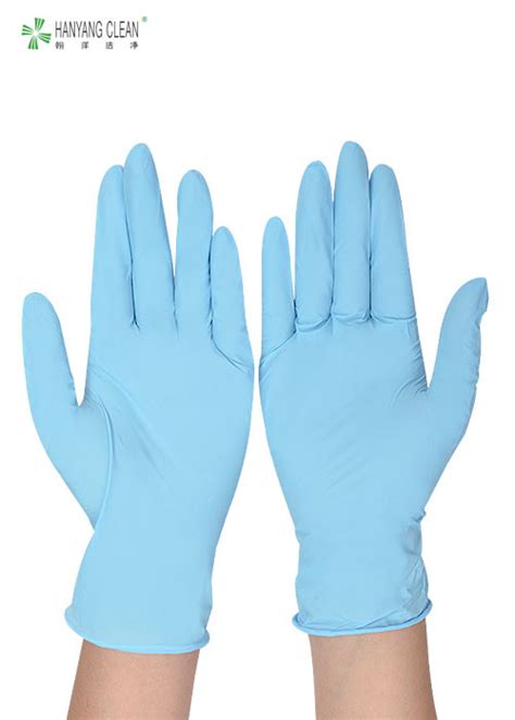 Cleanroom Gloves Durable Flexible TPU 100% Nitrile ESD Gloves