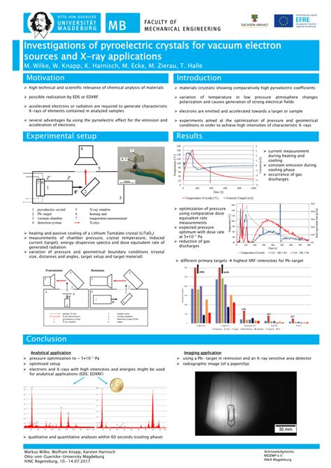 (PDF) Investigations of pyroelectric crystals for vacuum electron sources and X-ray applications