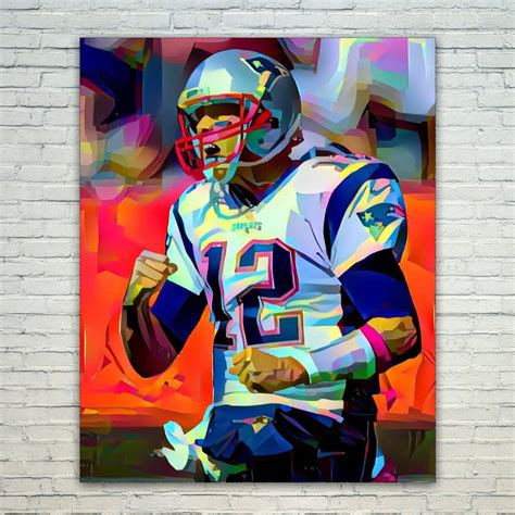 Tom Brady - Tom Brady Art,Tom Brady Print,Tom Brady,Tom Brady Merch,Tom ...