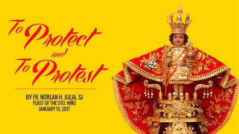 To Protect and To Protest (Feast of Sto. Niño) | Philippine Jesuits