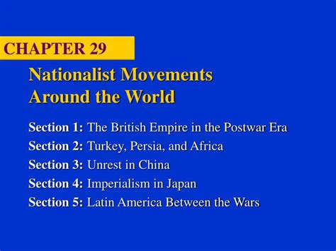 PPT - Nationalist Movements Around the World PowerPoint Presentation, free download - ID:3224043