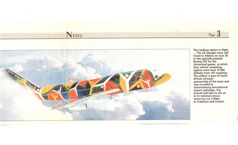 South African Airways Livery Changes - AvCom