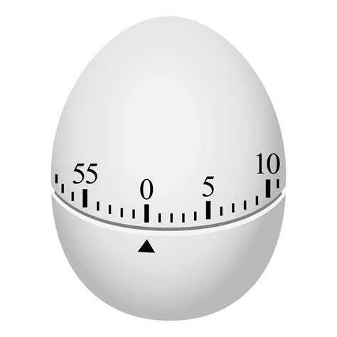 Egg timer mockup, realistic style 14595478 Vector Art at Vecteezy