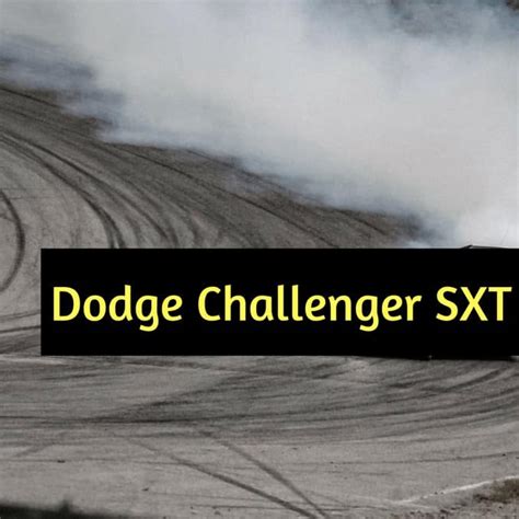 Take A Look At The Dodge Challenger SXT - a few great options