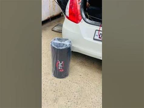 Bass tube in car bass tube installation in car bass tube inbuilt amplifier #youtubeshorts # ...