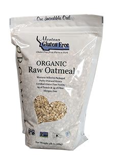 Organic Raw Oatmeal – Montana Gluten Free