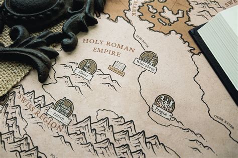 Hand-Drawn Reformation Map Print — Map Effects