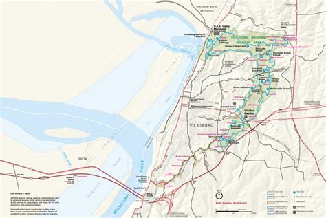 Vicksburg National Military Park Map by US National Park Service | Avenza Maps